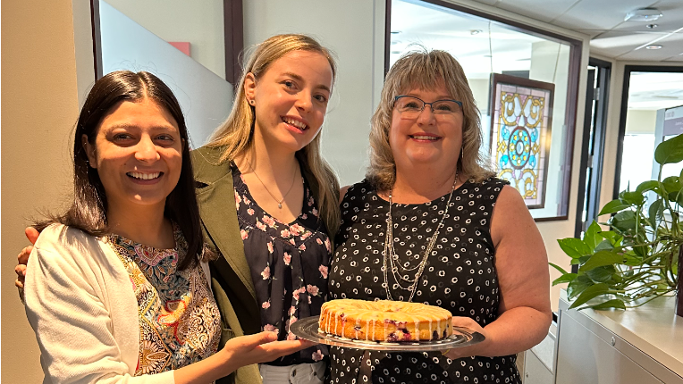 Celebrating Joanne's Birthday